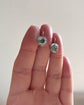 GEORGIAN PASTE SINGLE STONE EARRINGS