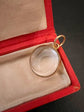 VICTORIAN ROCK CRYSTAL & 18CT GOLD LOCKET