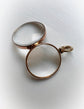 CHUNKY VICTORIAN CRYSTAL & 18CT GOLD LOCKET