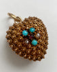 GEORGIAN 15CT GOLD HEART LOCKET