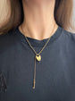 VICTORIAN 9CT GOLD HEART PADLOCK WITH WORKING KEY