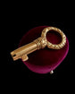 VICTORIAN 15CT GOLD BRAMAH KEY PENDANT