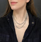 VICTORIAN SILVER SNAKE LINK CHAIN