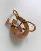 VICTORIAN 15CT GOLD & GEM SET HORSESHOE PENDANT