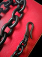 VICTORIAN SUPERSIZED VULCANITE BELCHER CHAIN