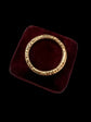 GEORGIAN LARGE 15CT GOLD SPLIT RING