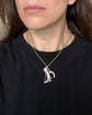 SILVER RIDING BOOT & HORSESHOE PENDANT