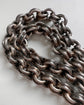 VICTORIAN SILVER CHUNKY BELCHER COLLAR