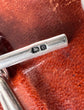 ANTIQUE CHUNKY SILVER PAPERCLIP ALBERT CHAIN
