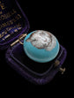VICTORIAN ENAMEL CAT PENDANT
