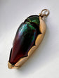 VICTORIAN LARGE BEETLE PENDANT