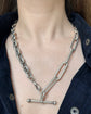 VICTORIAN SUPER CHUNKY PAPERCLIP BRACELET / CHAIN EXTENDER