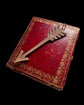 VICTORIAN PASTE ARROW PENDANT