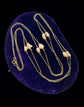 ART NOUVEAU CAGED BAROQUE PEARL CHAIN