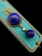 VICTORIAN LAPIS LAZULI & DIAMOND PENDANT