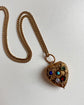 GEORGIAN ACROSTIC ‘LOVE’ HEART LOCKET