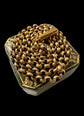 GEORGIAN 15CT GOLD STUDDED BELCHER CHAIN