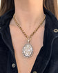 VICTORIAN SILVER MIZPAH LOCKET
