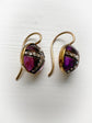 VICTORIAN DIAMOND & AMETHYST EARRINGS