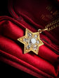 VICTORIAN DIAMOND STAR PENDANT