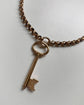 VINTAGE LARGE 9CT GOLD KEY PENDANT