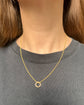 ANTIQUE 9CT GOLD PLATED PUSH BOLT