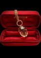 VICTORIAN CITRINE ACORN PENDANT