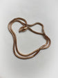 VICTORIAN 15CT GOLD BRAZILIAN / SNAKE LINK CHAIN