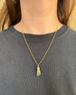 EARLY 19TH CENTURY 15CT GOLD HAND PENDANT