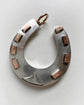 VICTORIAN MIXED METAL HORSESHOE PENDANT