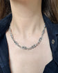 CHUNKY VINTAGE SILVER LOVERS KNOT CHAIN