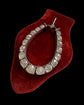 HUGE ANTIQUE SILVER & PASTE HORSESHOE PENDANT
