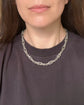 CHUNKY VINTAGE SILVER LOVERS KNOT CHAIN