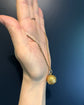 ANTIQUE 15CT GOLD POMANDER ORB PENDANT