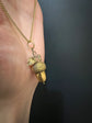 VICTORIAN 18CT GOLD ACORN PENDANT