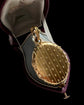 19TH CENTURY 15CT GOLD LOCKRT PENDANT
