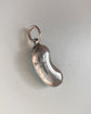 ANTIQUE SILVER & ENAMEL LUCKY BEAN PENDANT