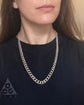 ANTIQUE CHUNKY SILVER CURB CHAIN
