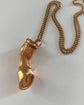 VICTORIAN 18CT GOLD HORSE LEG PENDANT