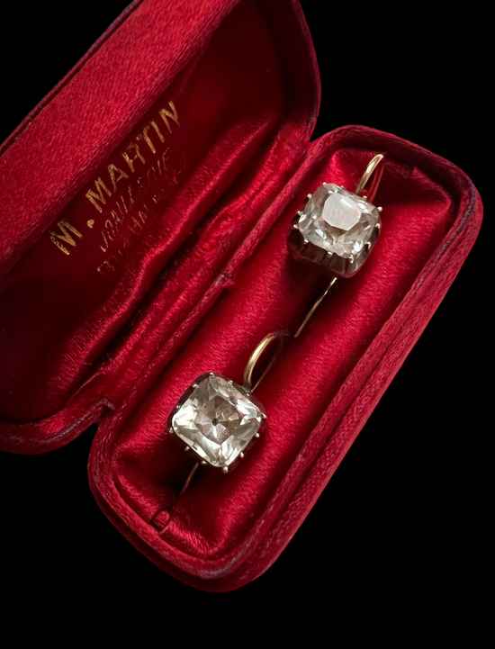 GEORGIAN PASTE EARRINGS