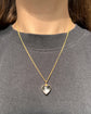 VICTORIAN CRYSTAL HEART LOCKET