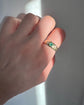 ANTIQUE EMERALD & DIAMOND RING