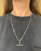 ANTIQUE SILVER TROMBONE ALBERT CHAIN