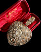 19TH CENTURY LARGE SCALE PASTE HEART PENDANT