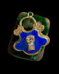 VICTORIAN 18CT GOLD PADLOCK WITH DIAMOND LOCK