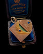 ANTIQUE 9CT GOLD ENVELOPE LOCKET