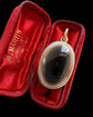 VICTORIAN BULLSEYE AGATE LOCKET PENDANT
