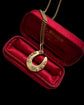 ANTIQUE DIAMOND HORSESHOE PENDANT
