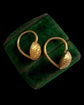 GEORGIAN HIGH CARAT GOLD TORPEDO EARRINGS