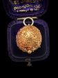 19TH CENTURY FRENCH 18CT GOLD & RUBY SPHERE PENDANT